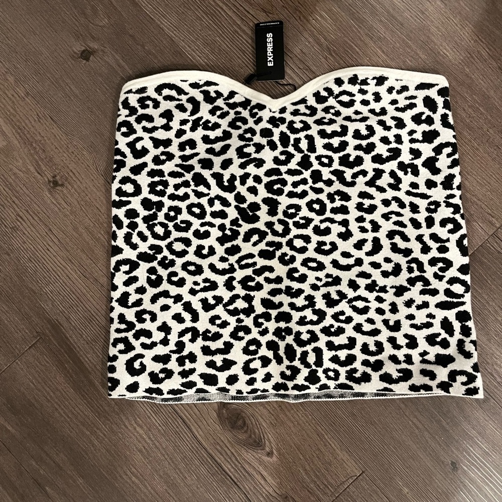 Leopard top 🖤🤍